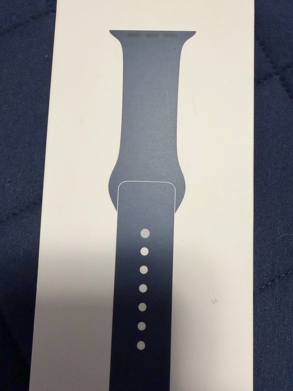 Apple Watch 41mm Abyss Blue Sport Band new in box